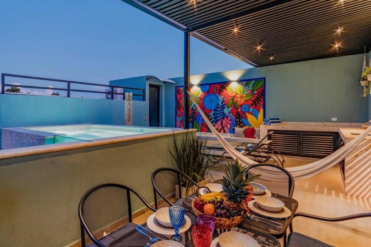 Rincon Del Cielo Rooftop With Glass Walled Pool Mérida Exterior photo
